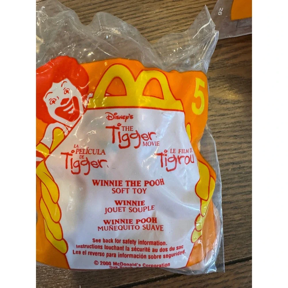 Lot of 56 McDonald's Happy‎ Meal Toys Disney The Tigger Movie Sealed 2000